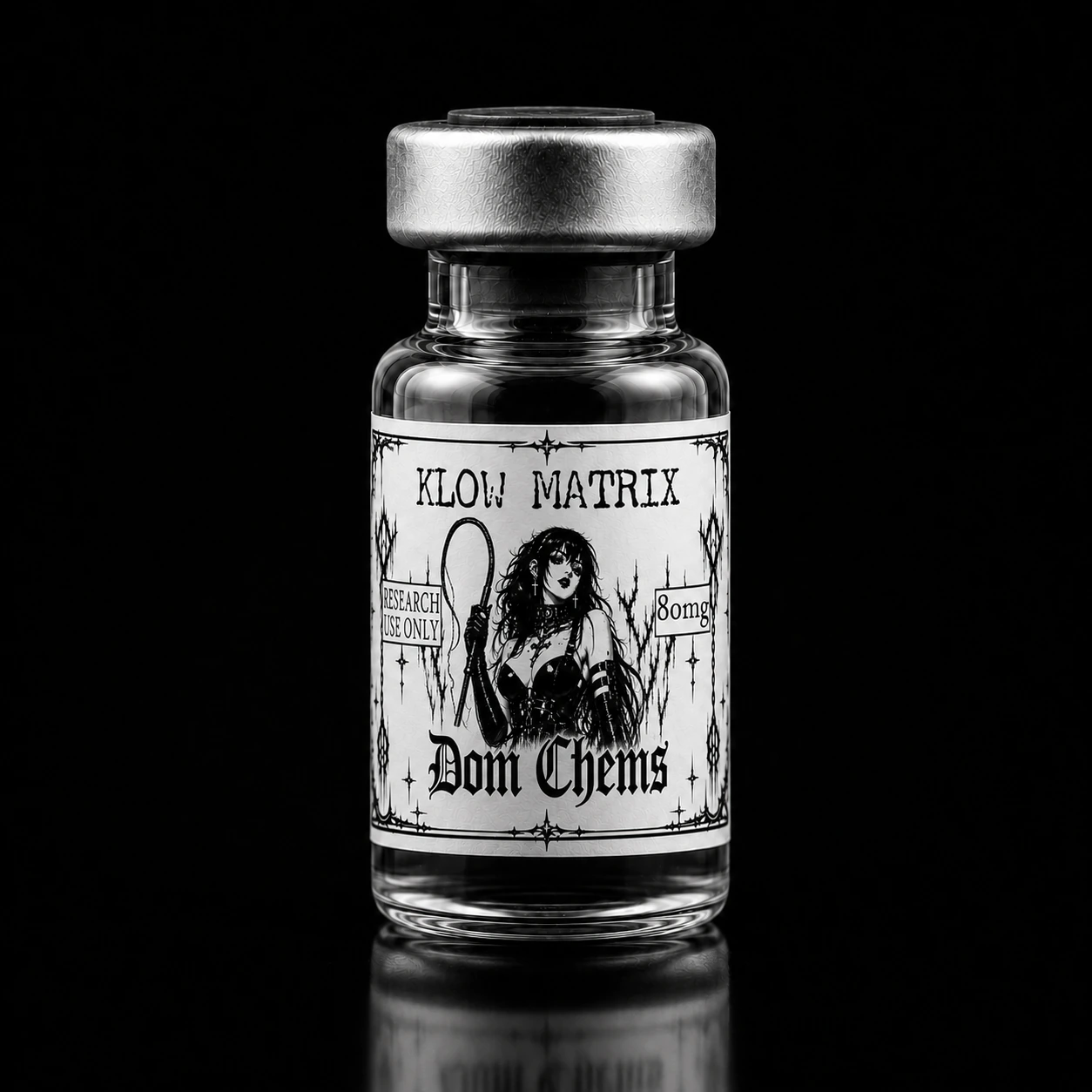 KLOW MATRIX — Klow Peptide Blend (BPC-157 / TB-500 / GHK-Cu / KPV) 80 mg product vial image