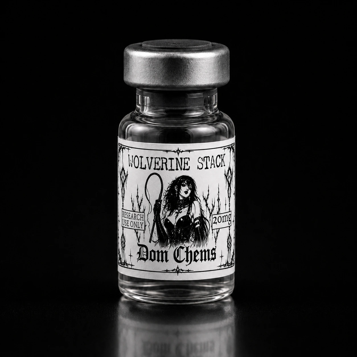 WOLVERINE STACK — BPC-157 / TB-500 Wolverine Peptide Blend 20 mg product vial image